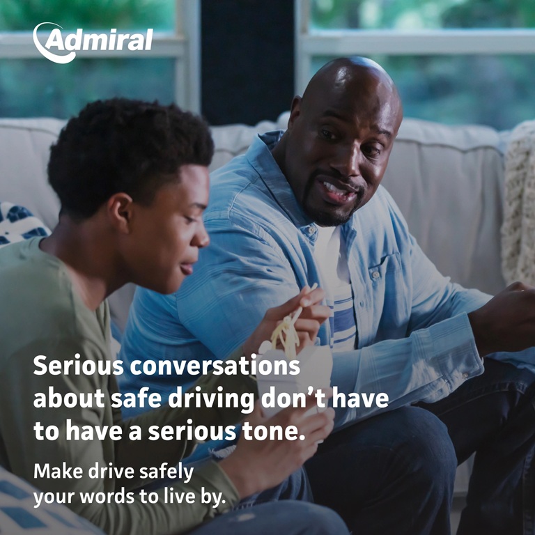 Admiral launches its road safety campaign video ‘Words To Live By’ in UK cinemas