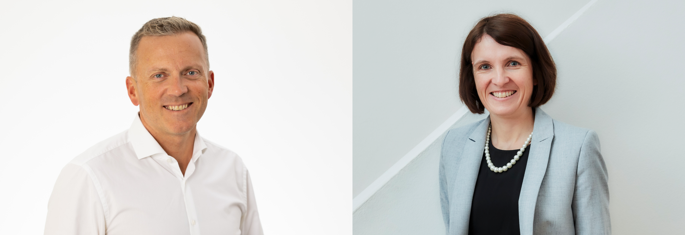 Geraint Jones and Rachel Lewis