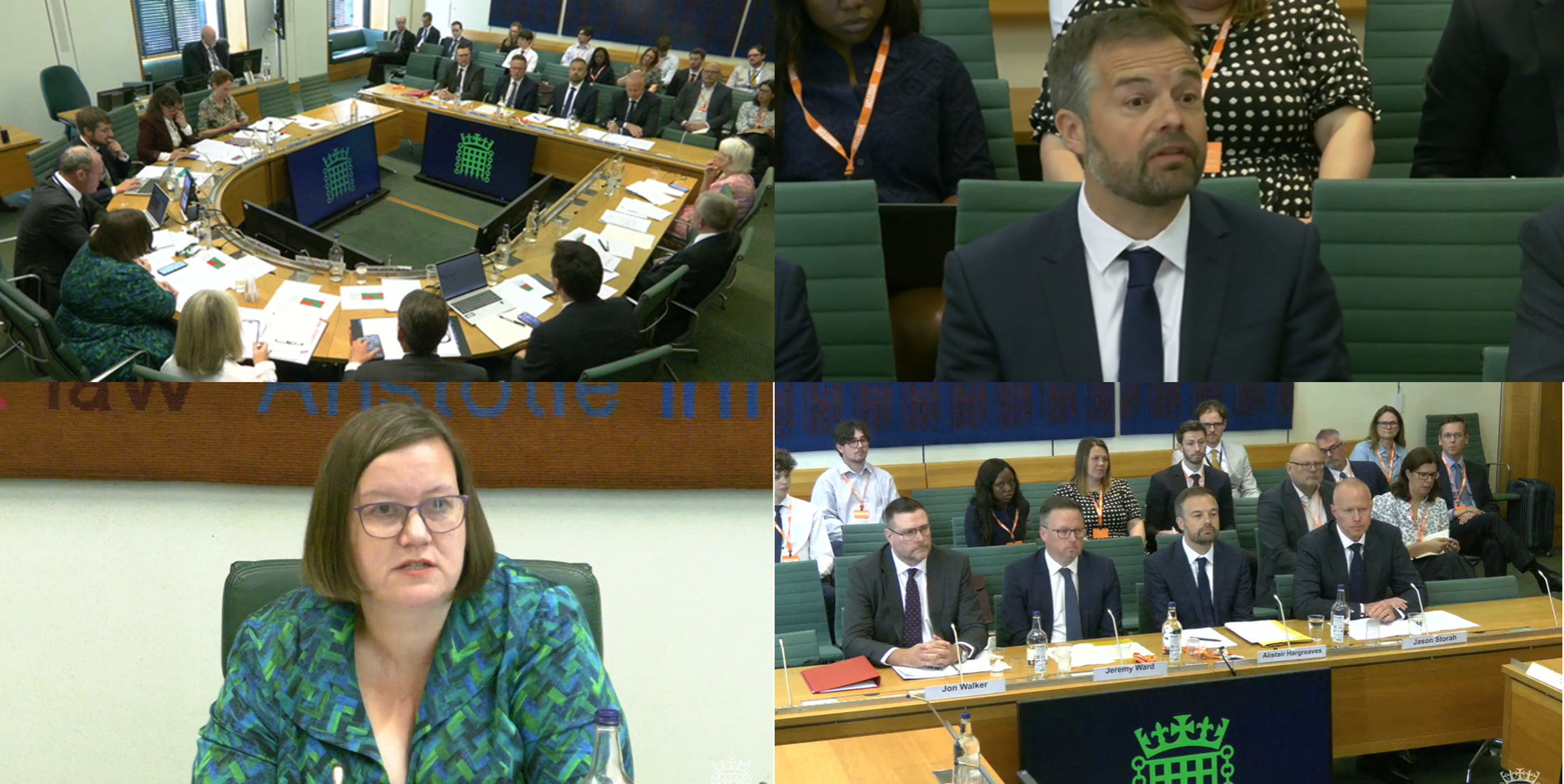Our UK Insurance CEO at the Treasury Select Committee